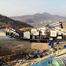 Mining construction used combination unit mobile crushing plants for quarry stone production line