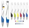 free samples wholesale printed logo fold shape plastic uniball pens