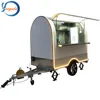 High Quality Mobile Stainless Steel Hot Dog Cart/Sausage cart For Sale FOOD CART YG-CC-01
