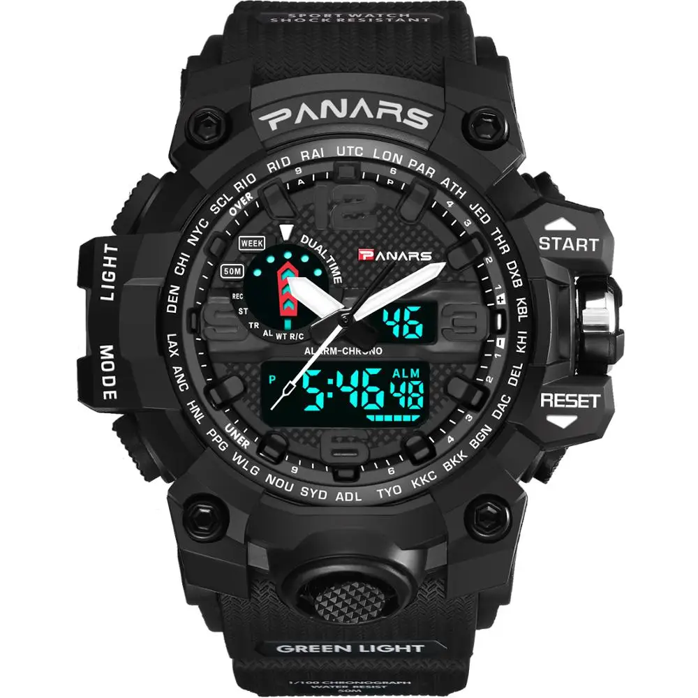 PANARS Relogio Sport Watch Acrylic Watch Display Sport Watch Wrist, Black;green;khaki
PANARS Relogio Sport Watch Acrylic Watch Display Sport Watch Wrist, Black;green;khaki