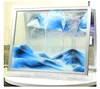 Creative Home Decoration 10" Glass Craft 3D Fluid Hourglass Art Moving Sand Picture