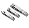 Amazon Hot Selling High Quality Nail Cutter Stainless Steel Nail Clippers 2 size pcs