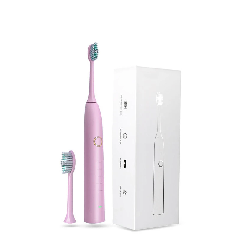 5 clean models Intelligent Waterproof Rechargeable Sonic Electric Toothbrush With Led Battery Indicate, White;black
5 clean models Intelligent Waterproof Rechargeable Sonic Electric Toothbrush With Led Battery Indicate, White;black