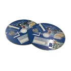 High quality custom logo folder DVD CD disk printing Sticker Book Printing Cheap Factory Printing Services