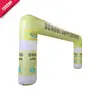 1m dia column inflatable arch Digital Full Color Printing advertising arch for promotion inflatable arch