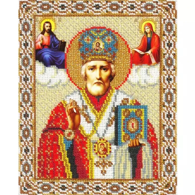 Поделки алмазов картина pontiff вышивки крестом Бриллиантовая вышивка Христос горный хрусталь мозаичный Рисунок девственница Мэри домашний декор