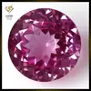Synthetic Round Shape Gems Cut 100 facetes Pink Sapphire