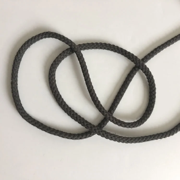YRC01C Best quality yarn 5mm black dyed color 100% pure cotton braided macrame cord
YRC01C Best quality yarn 5mm black dyed color 100% pure cotton braided macrame cord