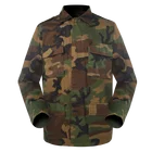 China xinxing factory supply BDU woodland camouflage military tactical uniform uniforme militaire