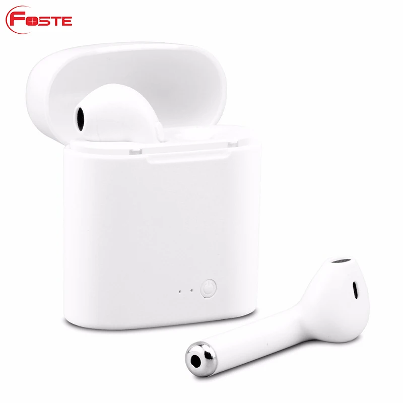 Mini Earphone Wireless Headset Stereo Headphones Sport Earbuds Bluetooth Earphone i7s TWS With Mic Charge Box For iPhone/samsung
Mini Earphone Wireless Headset Stereo Headphones Sport Earbuds Bluetooth Earphone i7s TWS With Mic Charge Box For iPhone/samsung
