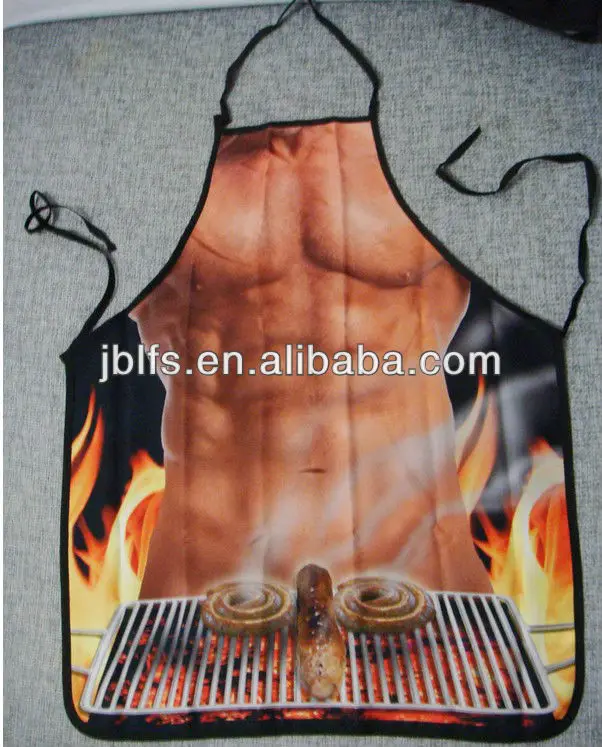Sexy Apronnaked Man Apron Cooking Tool Partybbq Apron Funny Apron Buy Design Cooking Aprons 