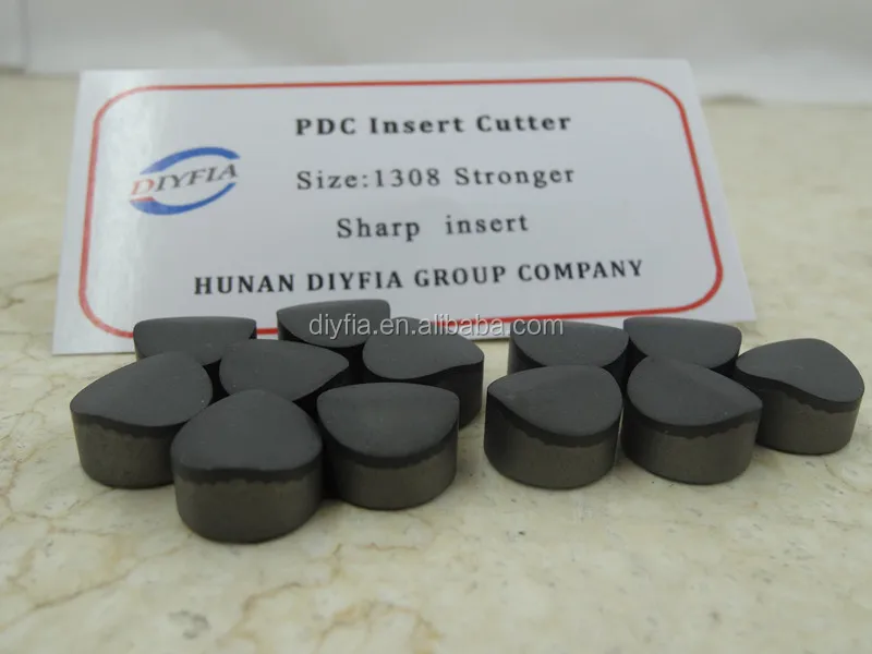 Drill Bit Insert for Oil Well Drilling PDC flat spherical Inserts 1308 PDC Cutter insert