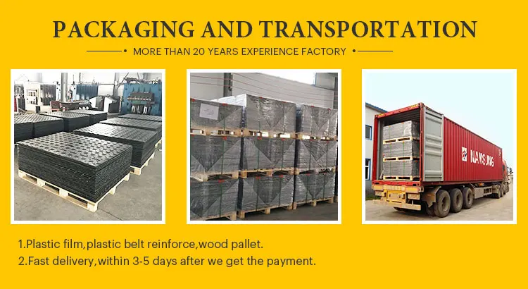 ground protection mats trackway