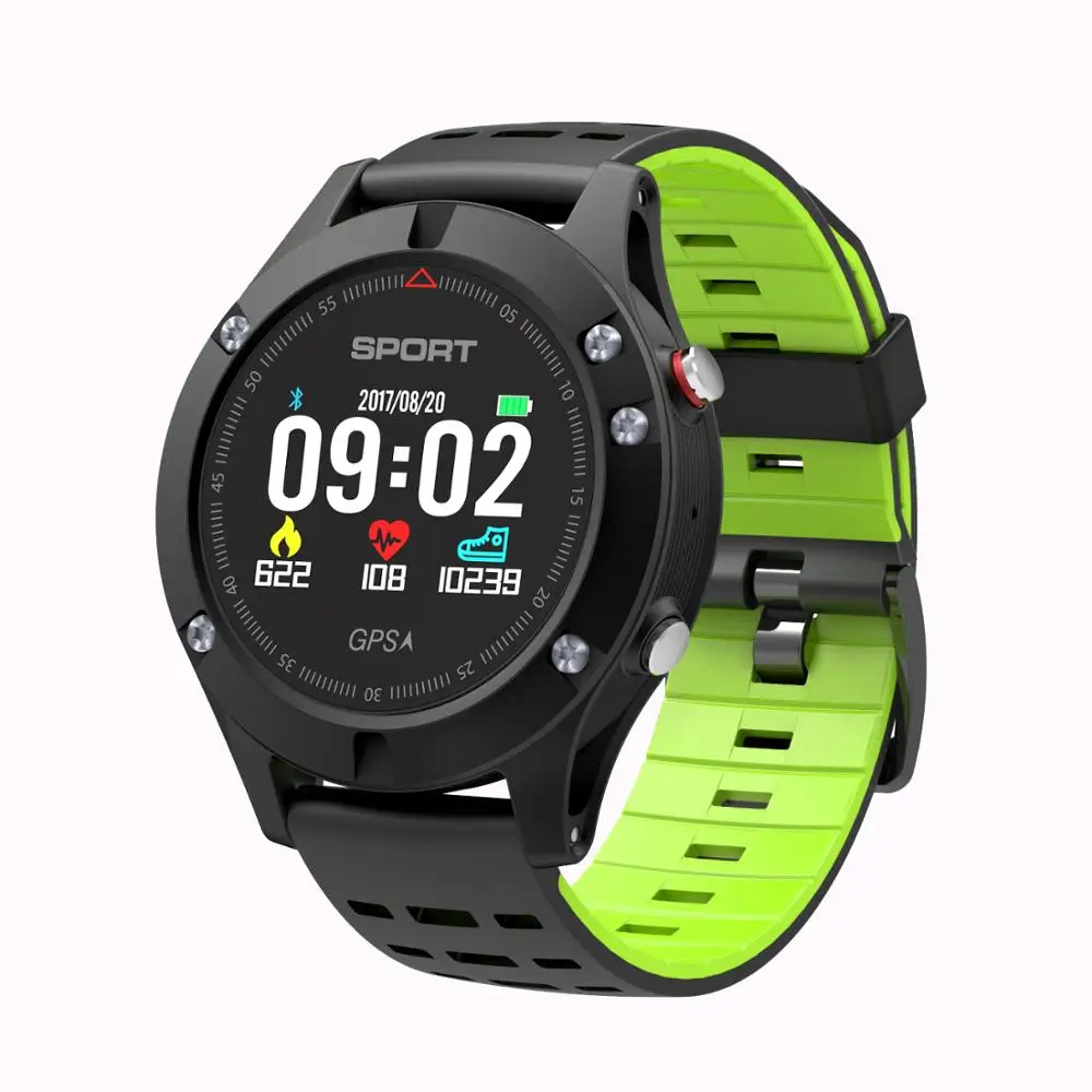 

2019 GPS Sport Waterproof Watch F5 Outdoor Activity Tracker Heart Rate Monitor Smart Watches daily steps record