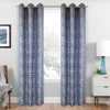 damask window curtain with eyelets brand name curtain Wholesale Polyester jacquard window curtain