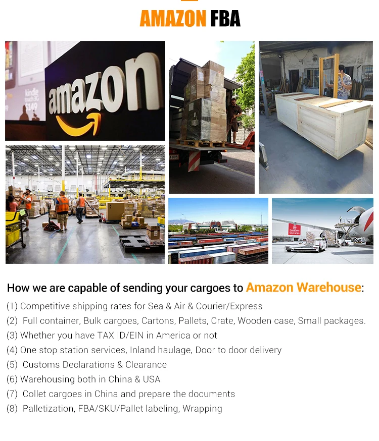 Shipping agent from china to the united states door to door service amazon fba freight forwarder