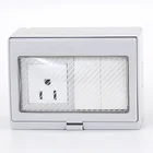 American standard waterproof plug socket with switch