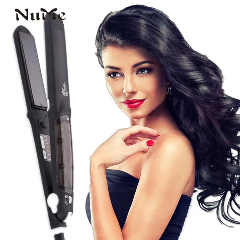 Professional Steam Flat Iron hair straightener steam LCD Display Titanium Plates Dual Voltage hair straightener steam flat iron
Professional Steam Flat Iron hair straightener steam LCD Display Titanium Plates Dual Voltage hair straightener steam flat iron