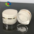 wholesale China supplier plastic crown shape mask container 15g 30g 50g acrylic beauty cosmetics cream empty jar