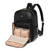 PU Leather Backpack baby diaper bag nappy bags Maternity mommy Changing Bag wet infant for babies care organizer