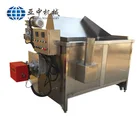 Automatic Fruits Vegetable Fryer/Plantain Chips Slicer and Frying Machine