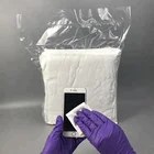 Dust Free Disposable Class 1000 Screen LCB Cleaning Microfiber Cleanroom Wiper Cloth