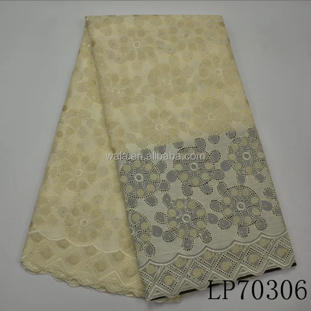 lp70306- (1) cream swiss voile lace/high quality swiss voile