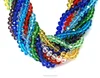 pandaHall 8x6mm Imitate Austrian Crystal Glass Beads Rondelle Beads Strings