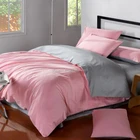 Double Color Bedding Duvet Cover Set Quilt Cover Double King Sizes