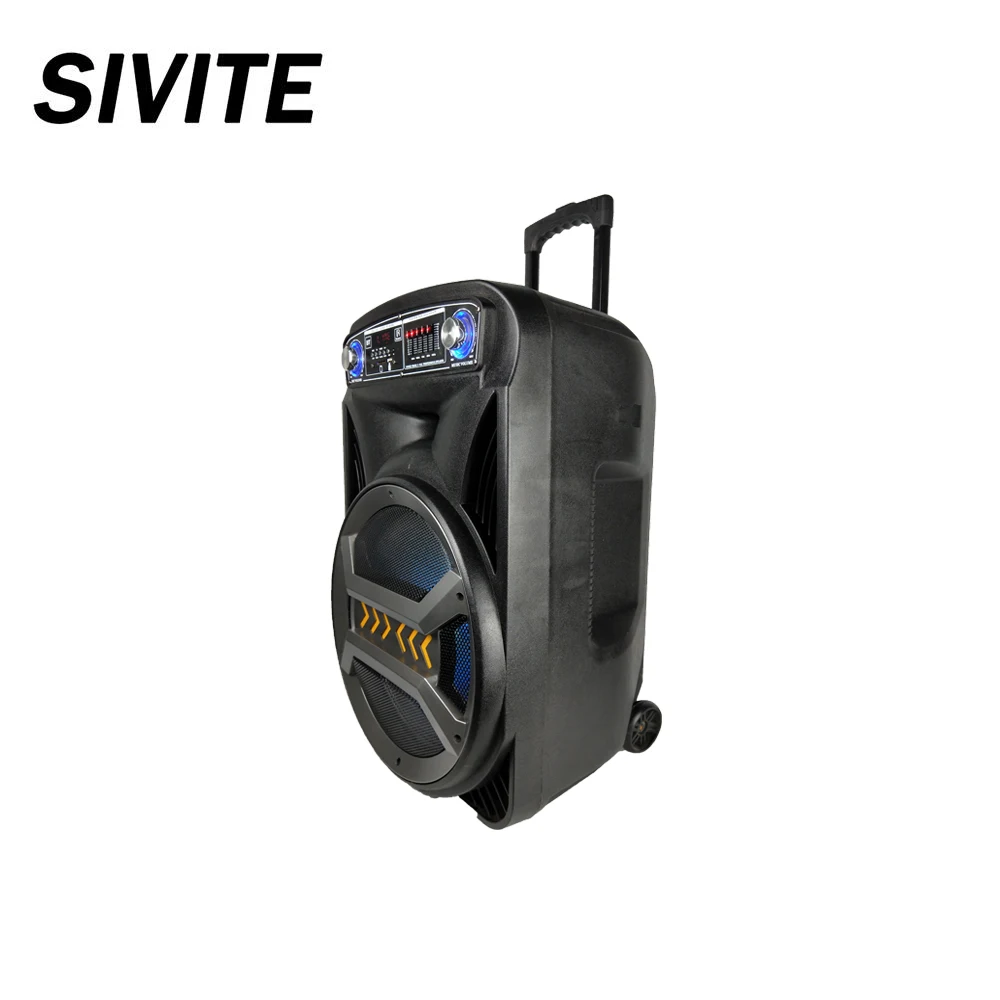 SIVITE B-15Y 15 inch Remote control trolley speaker - ANKUX.COM