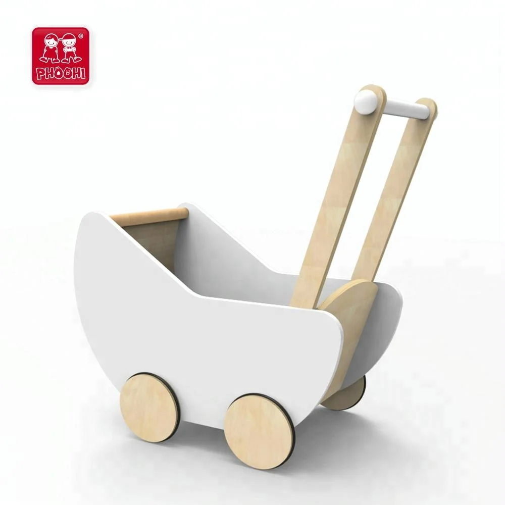 wooden pushchair toy