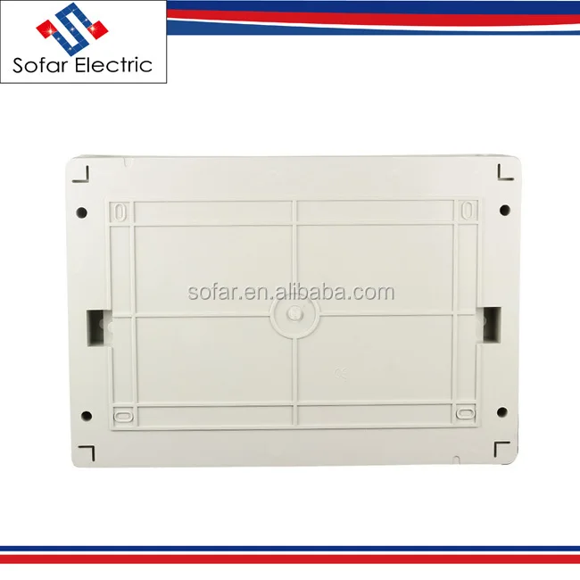 HA Type IP65 Waterproof Plastic 18 Way/18 Pole Modular Switch Distribution Box