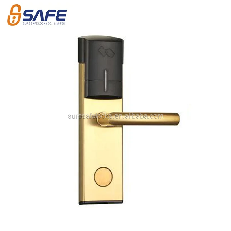 The Most Safety Ss304 Rfid Keyless Hotel Door Lock System View