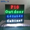 Promotional outdoor led screen p10 led die casting aluminum cabinet wholesales