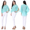 Ladies casual tops long sleeve autumn clothing for ladies fashion chiffon shirt sexy office lady blouse
