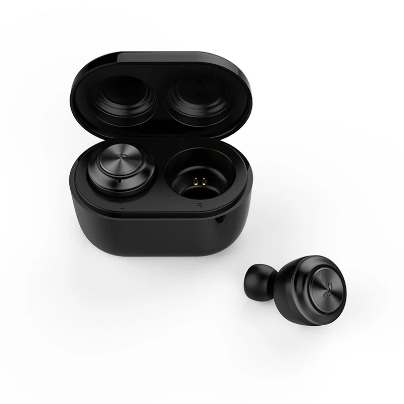 Built-in Portable mini charging case BT 5.0 earbuds button type in pocket blue tooth earphone - ANKUX.COM