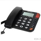 ESN-258 Corded phone home telephone office telephone big button landline telephone big key phone
