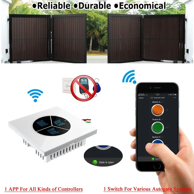 Universal Remote Door Controller Wifi Wireless Garage Door Opener