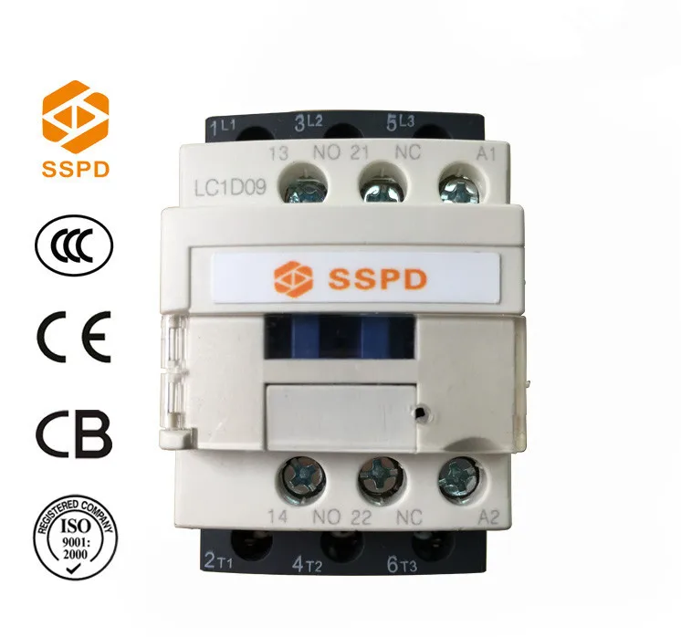 LC1-D AC contactor 9A to 800A lc1d 09 contactor