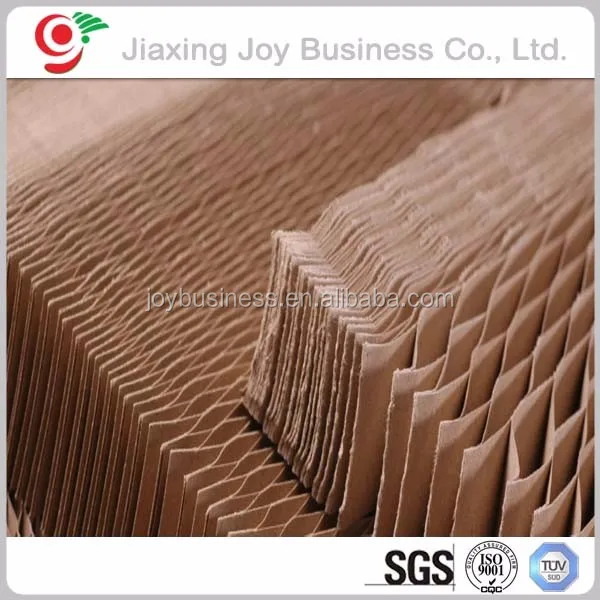 Endless Continuous Fireproof Cardboard Paper Honeycomb Core For Door