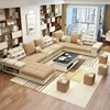 Modern Simple Fabric Living Room Sectional Circular Furniture Sofa
