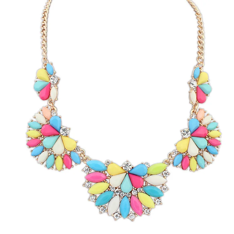 Necklace jewelry 2017 statement necklace colour necklace Sweet candy-colored short necklace
Necklace jewelry 2017 statement necklace colour necklace Sweet candy-colored short necklace