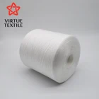 100% polyester spun yarn 30/1 for weaving
