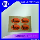 Barcode label printer Product clear epoxy resin sticker