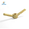 Customize silicone bronze brass inch wing nuts for offshore chemical tanks