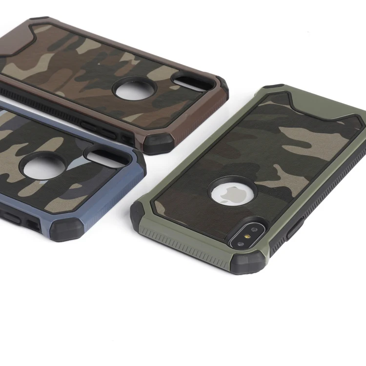 New Design Shockproof tpu pc Camouflage Phone Case for iphone 7 / 8 plus /x /xs max /xr
New Design Shockproof tpu pc Camouflage Phone Case for iphone 7 / 8 plus /x /xs max /xr