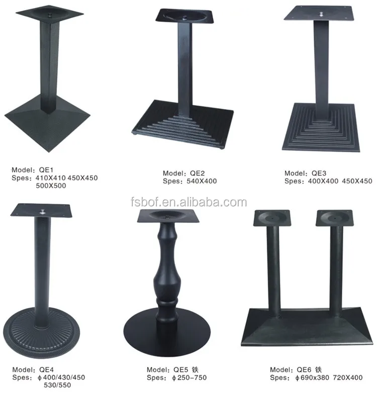 Furniture Accessories Antique Bronze Table Legs Stainless Steel Dining