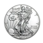 Factory direct custom 3D souvenir silver coin