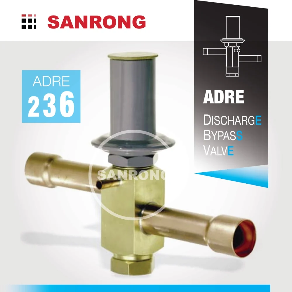 Sanrong Discharge Pressure Bypass Valve For Compressor Capacity Control