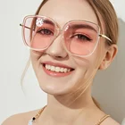 simple big sized square sunglasses cat eye sun glasses